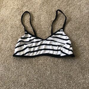 Striped bralette